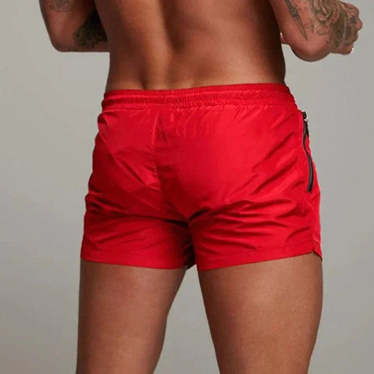 Herren Badeshorts Kurz Mit Tasche - Norvielle