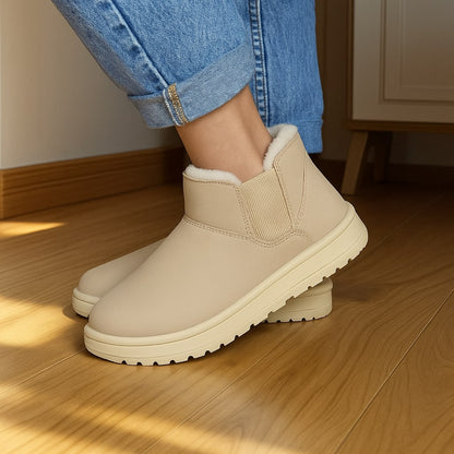 Damen Winterstiefel Warm Gefüttert