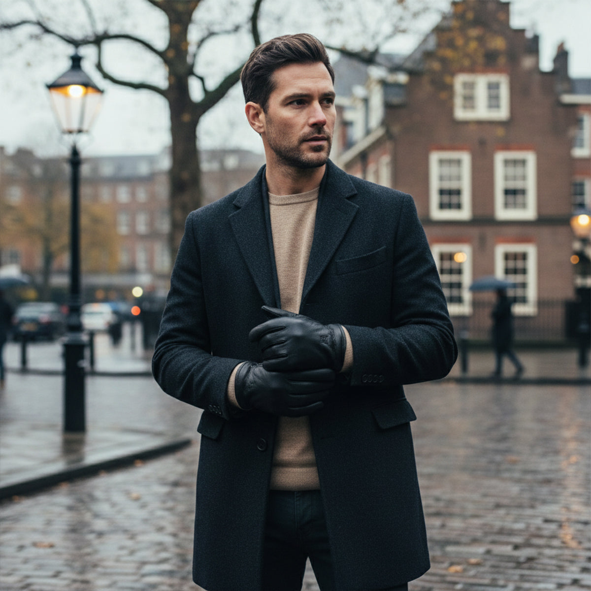 Herren Winterhandschuhe Warm Bündchen