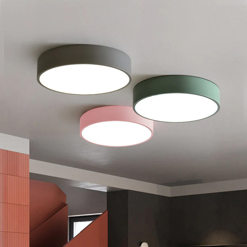 NordLuxe Runde LED-Deckenleuchte Skandinavisch - Norvielle