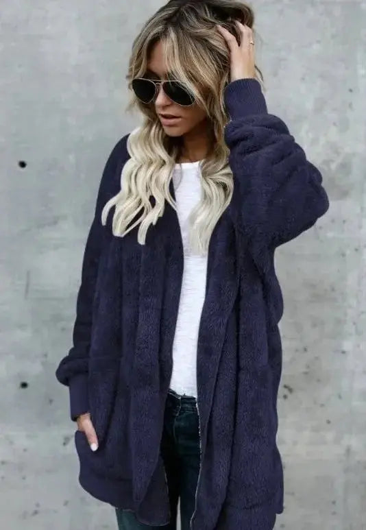 Lia | Warme Teddy Fleecejacke Zendoo.de