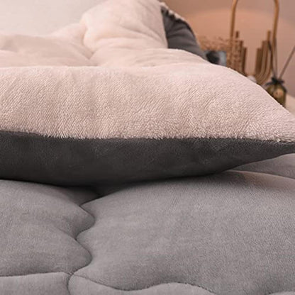 Sherpa-Decke Lambswool Atmungsaktiv Wärme Beige