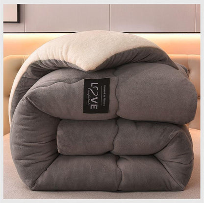 Sherpa-Decke Lambswool Atmungsaktiv Wärme Beige