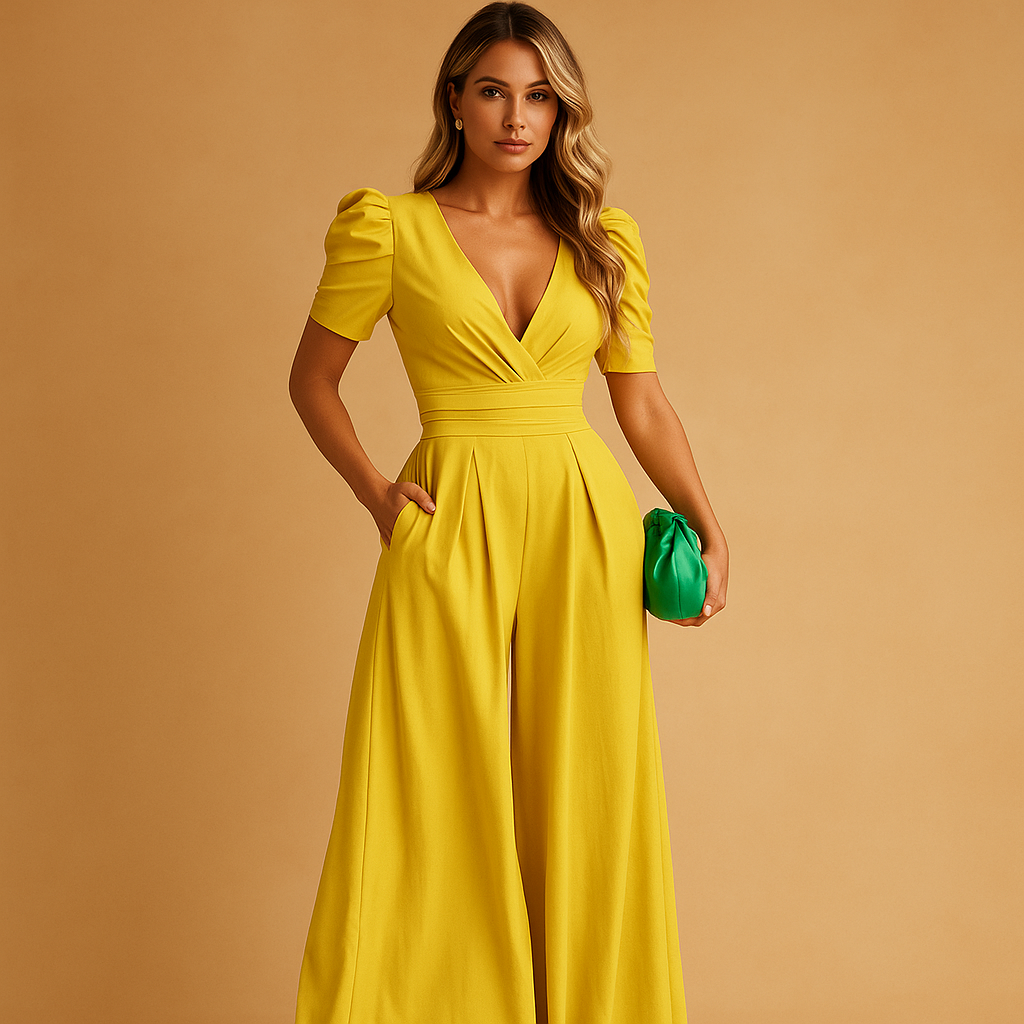 Miyu Damen Jumpsuit Schick