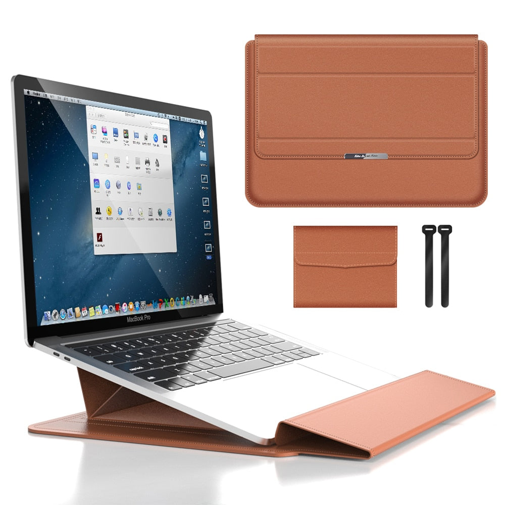 Laptop-Tasche mit Ständer 15,6 Zoll Polyester