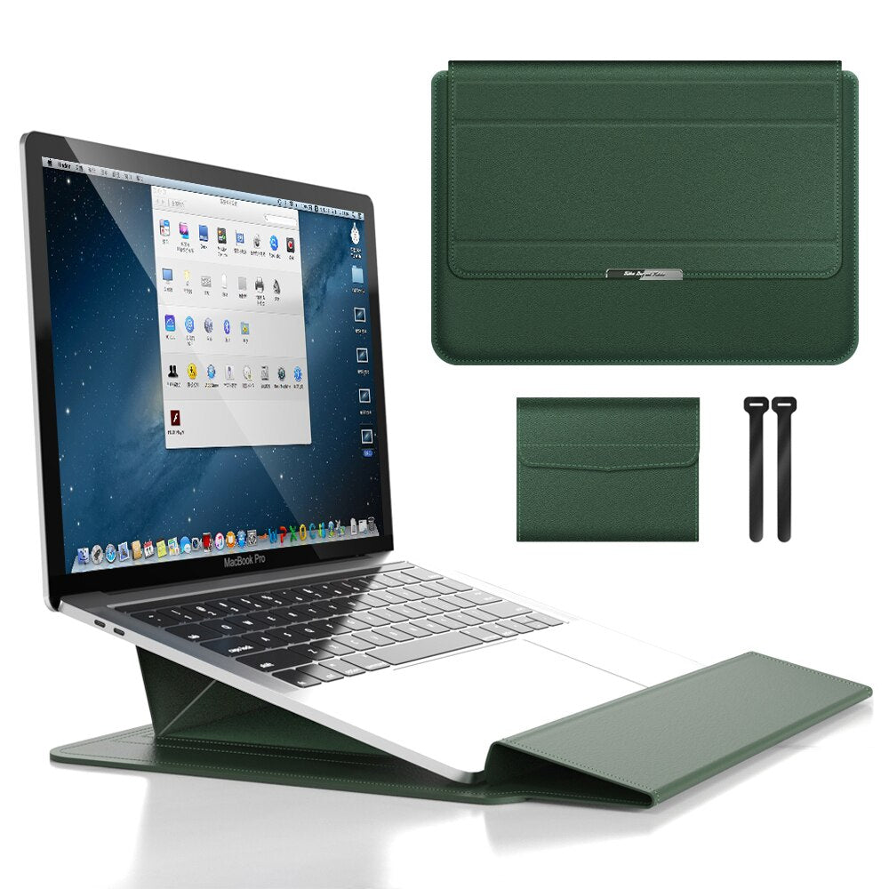 Laptop-Tasche mit Ständer 15,6 Zoll Polyester