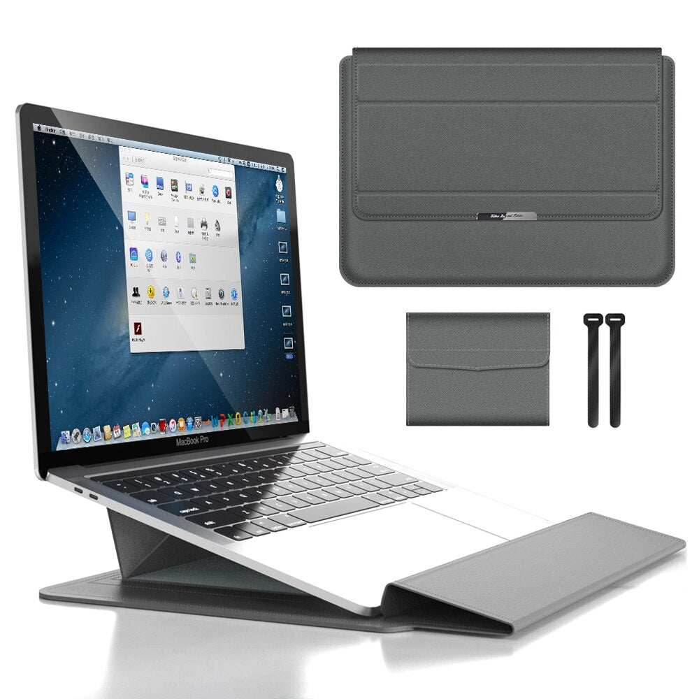 Laptop-Tasche mit Ständer 15,6 Zoll Polyester