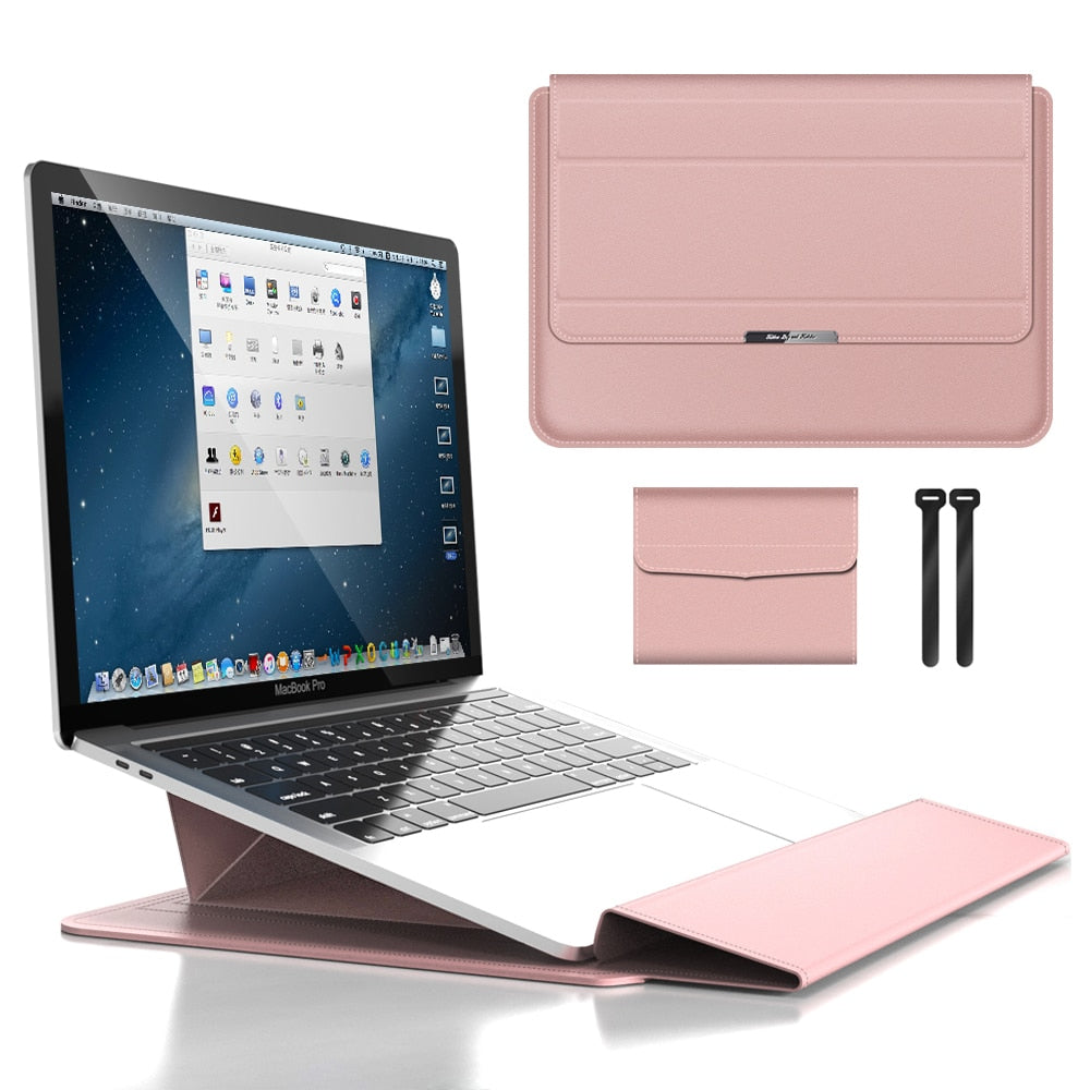 Laptop-Tasche mit Ständer 15,6 Zoll Polyester