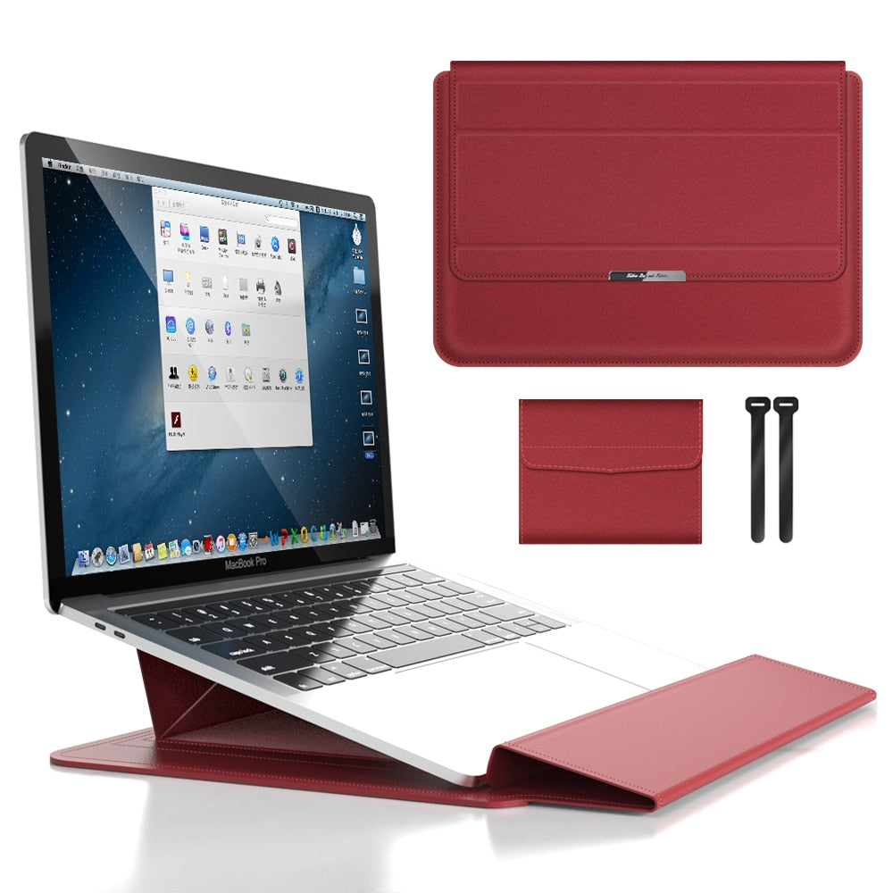 Laptop-Tasche mit Ständer 15,6 Zoll Polyester