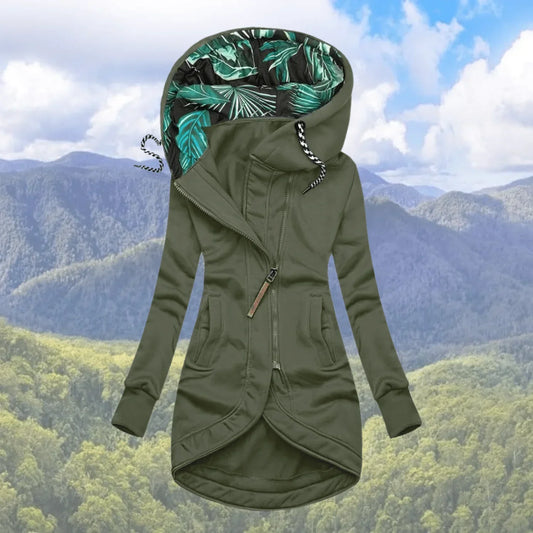 Norvielle Herren Reißverschlussjacke Mit Kapuze - Norvielle