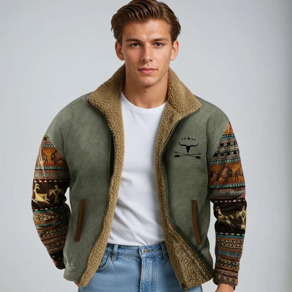Herren Winterjacke Nachhaltig Warm Outdoor - Norvielle