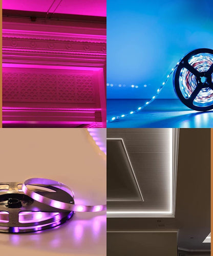 LED Streifen 15m mit App und Fernbedienung