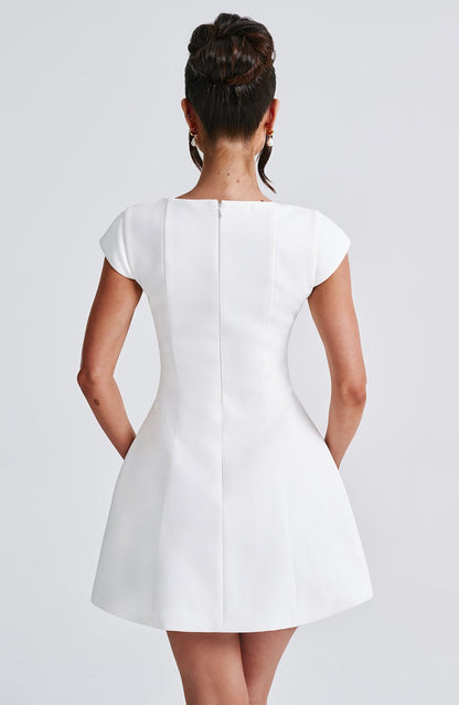 Ivory Damen Minikleid