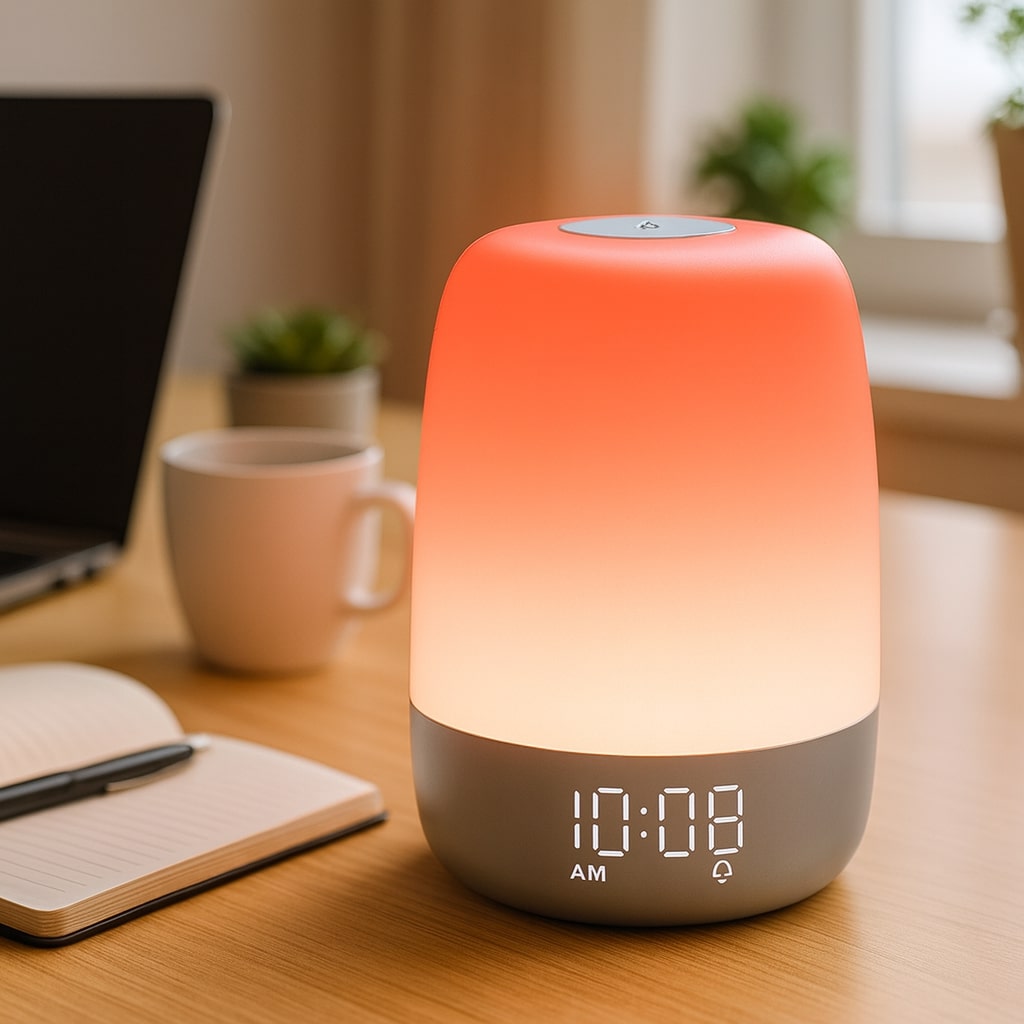 Tageslicht Wecker Lichttherapie Lampe