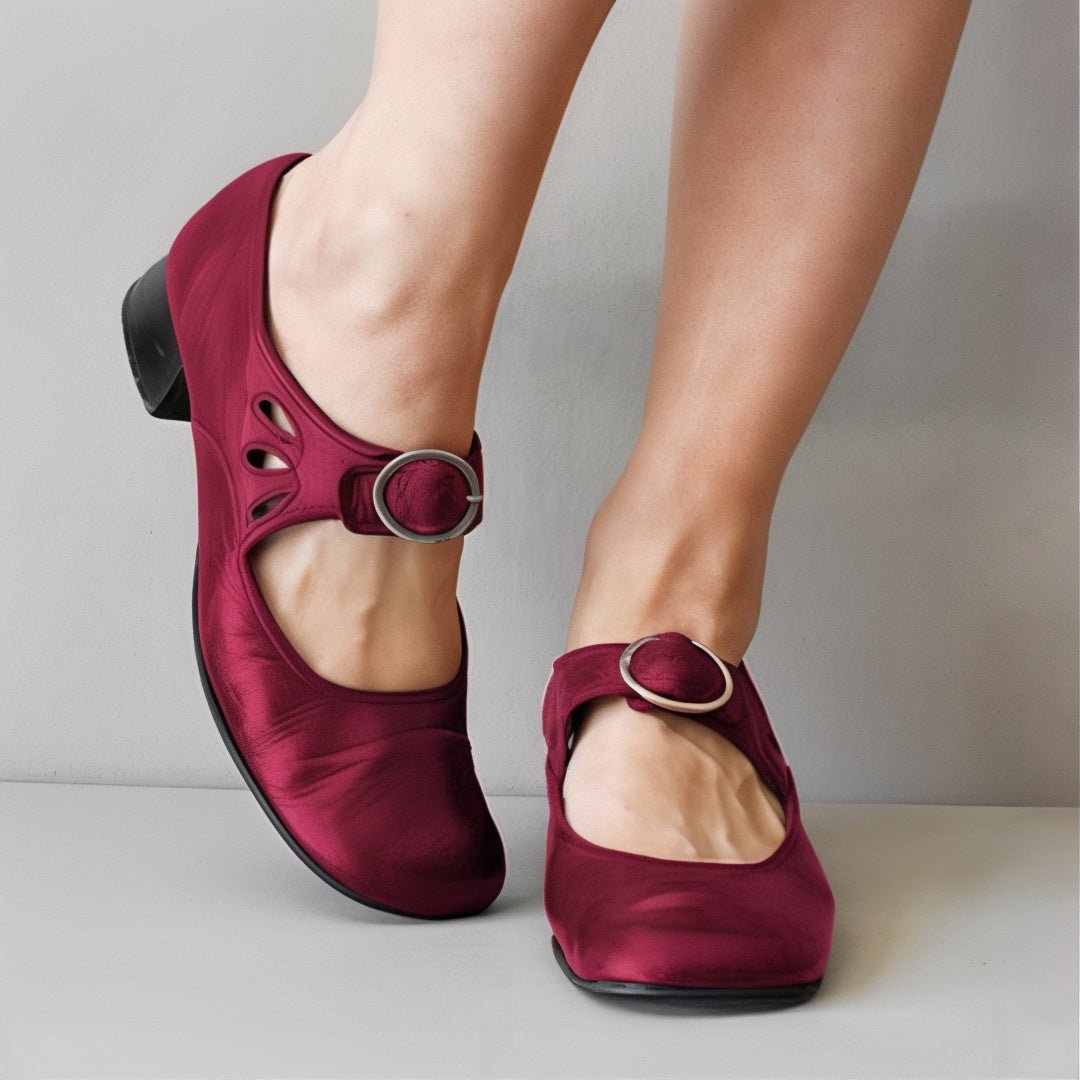 Damen Leder-Sandalen Sommer Komfort