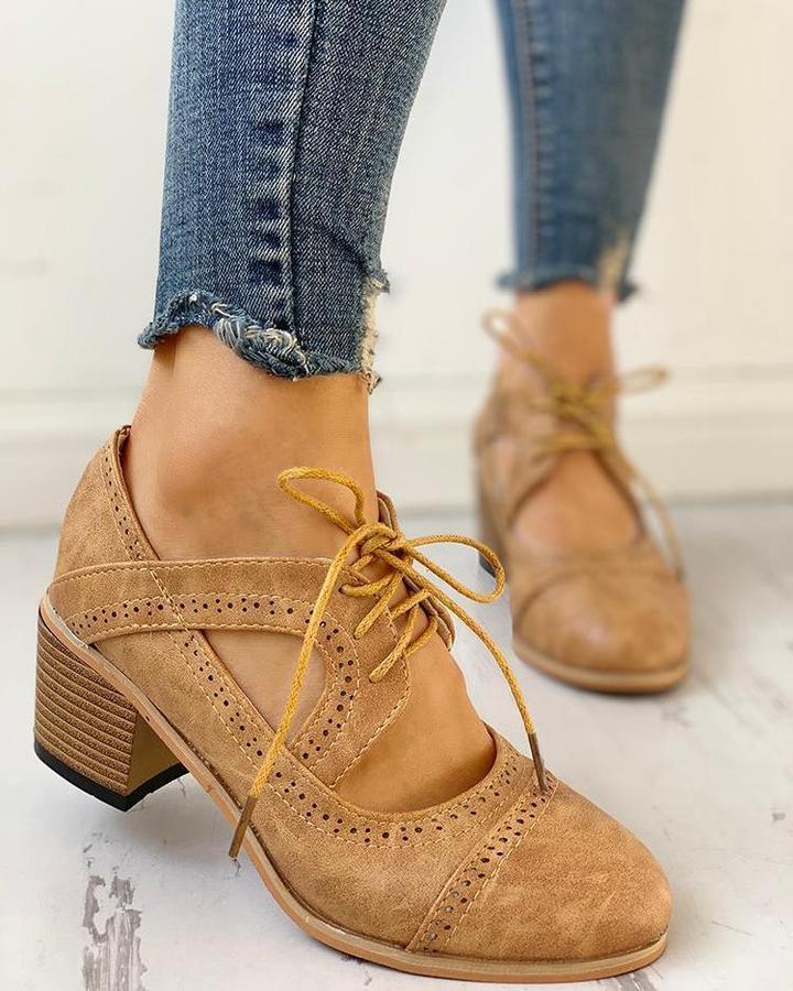 Damen Orthopädische Schuhe Retro Vintage Stil