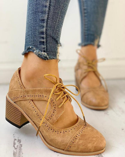 Damen Orthopädische Schuhe Retro Vintage Stil