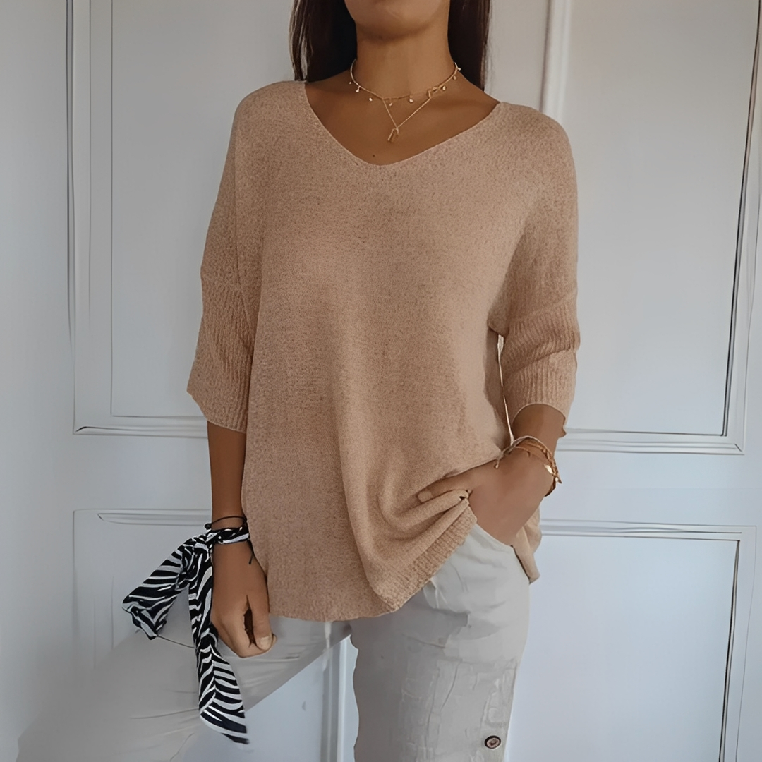 Damen Pullover Elegantes Design Lässig