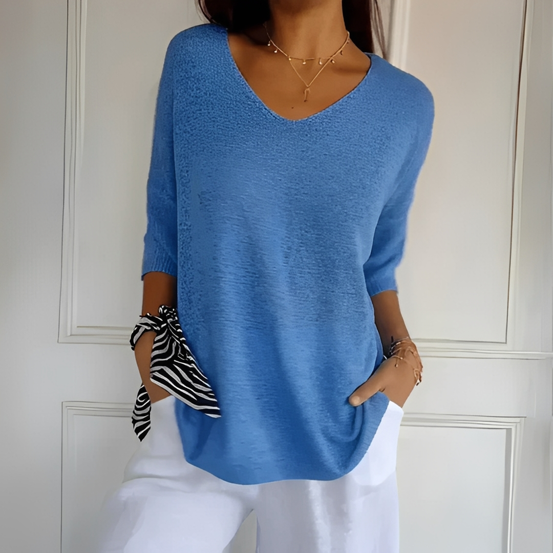 Damen Pullover Elegantes Design Lässig