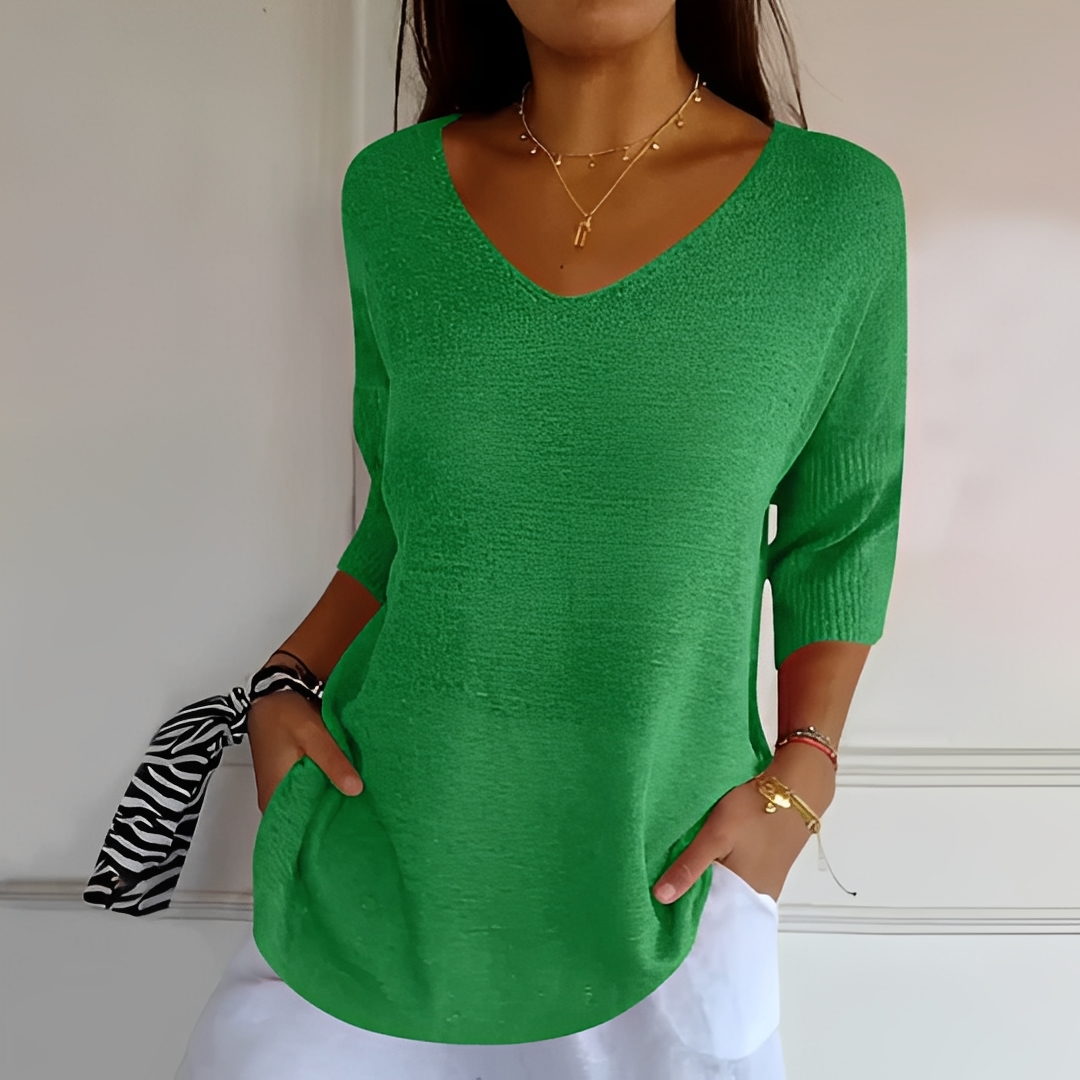 Damen Pullover Elegantes Design Lässig
