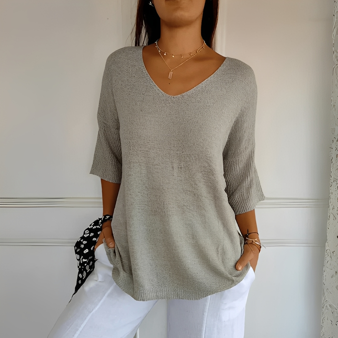 Damen Pullover Elegantes Design Lässig