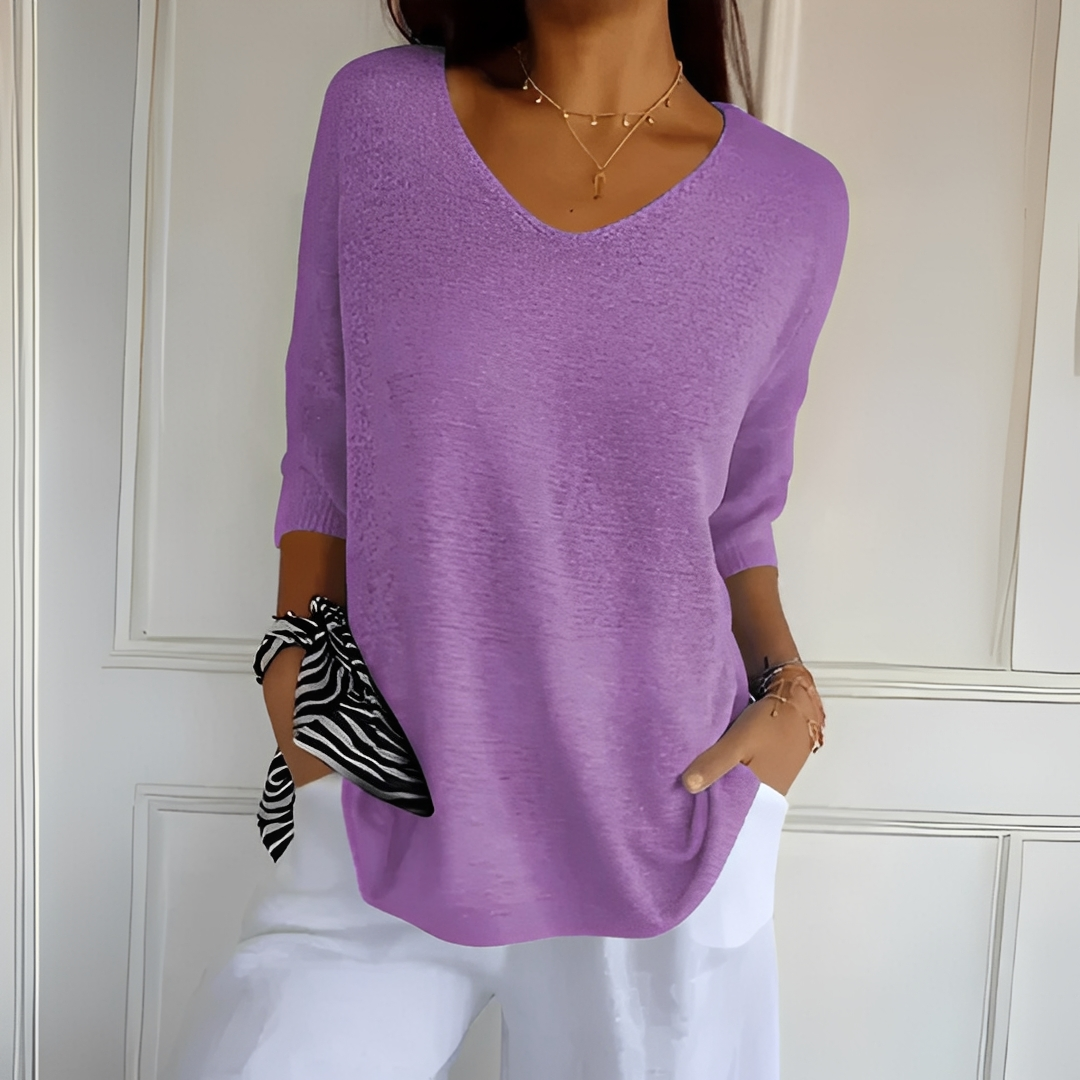 Damen Pullover Elegantes Design Lässig
