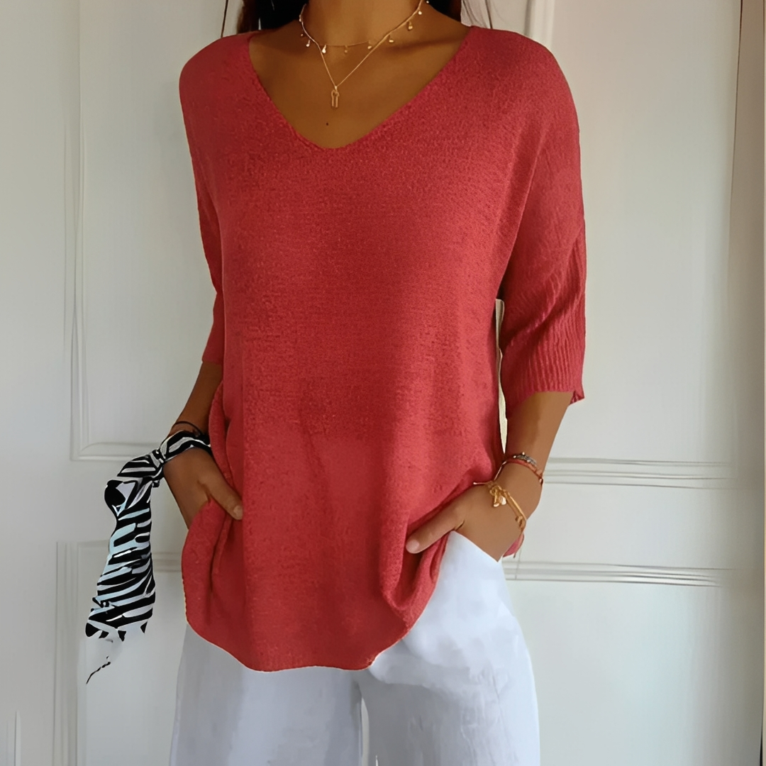 Damen Pullover Elegantes Design Lässig