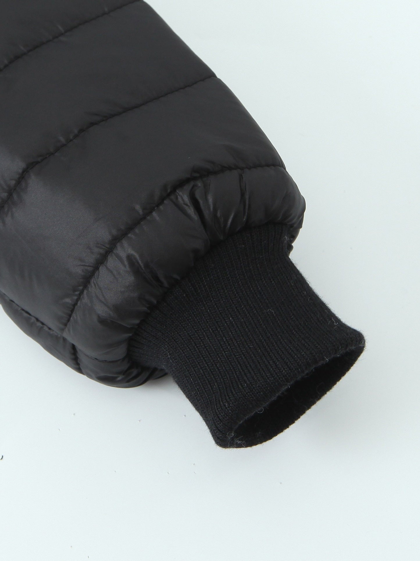 Damen Steppjacke mit Kapuze Fleece