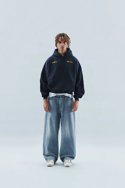 Oversize Herren Hoodie Kapuze Baumwolle