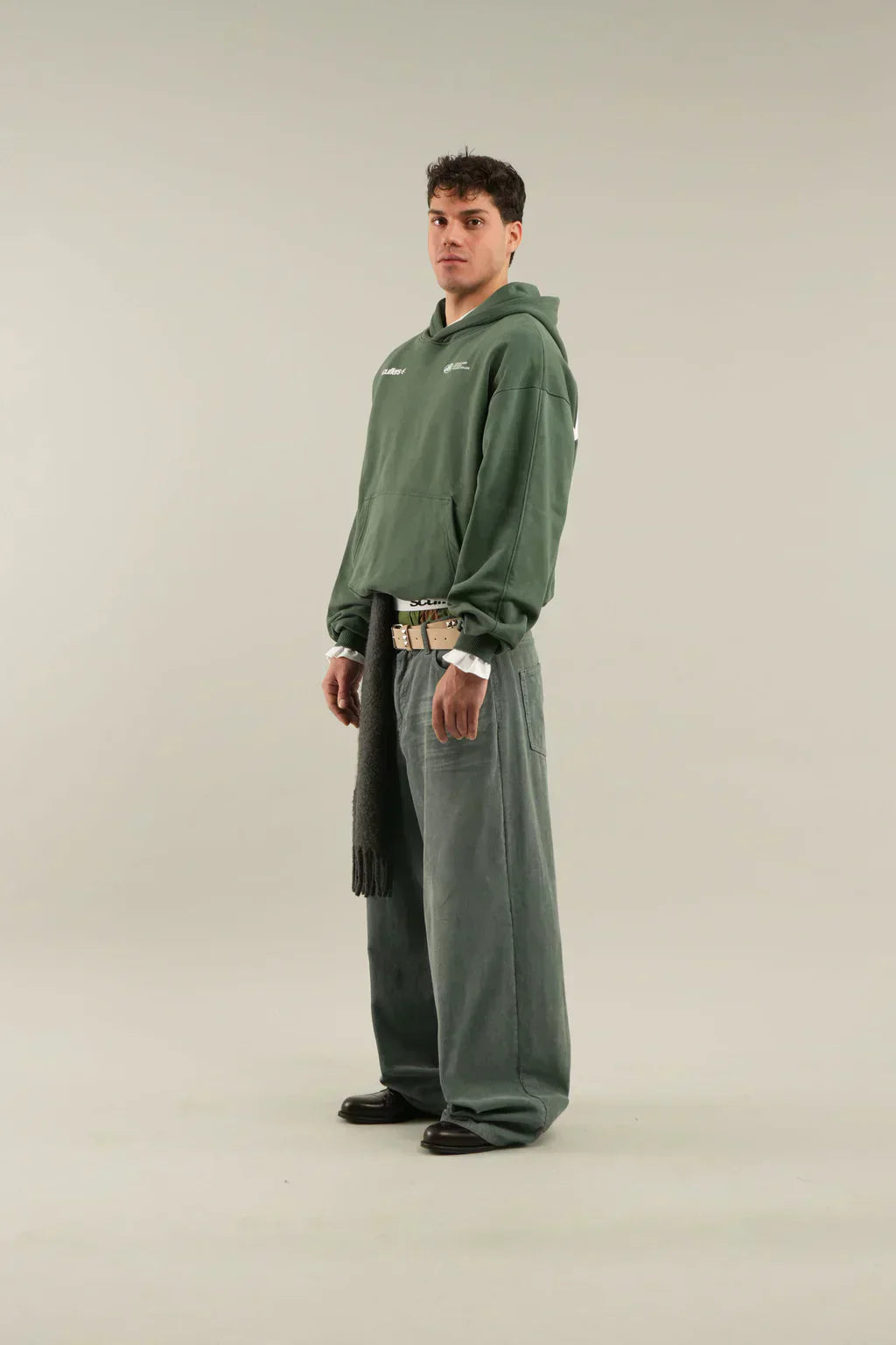 Oversize Herren Hoodie Kapuze Baumwolle