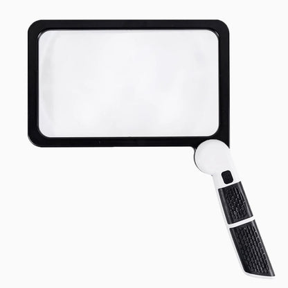 Handheld Lupe 5x Vergrößerung LED Beleuchtung Leselupe für Senioren - Norvielle