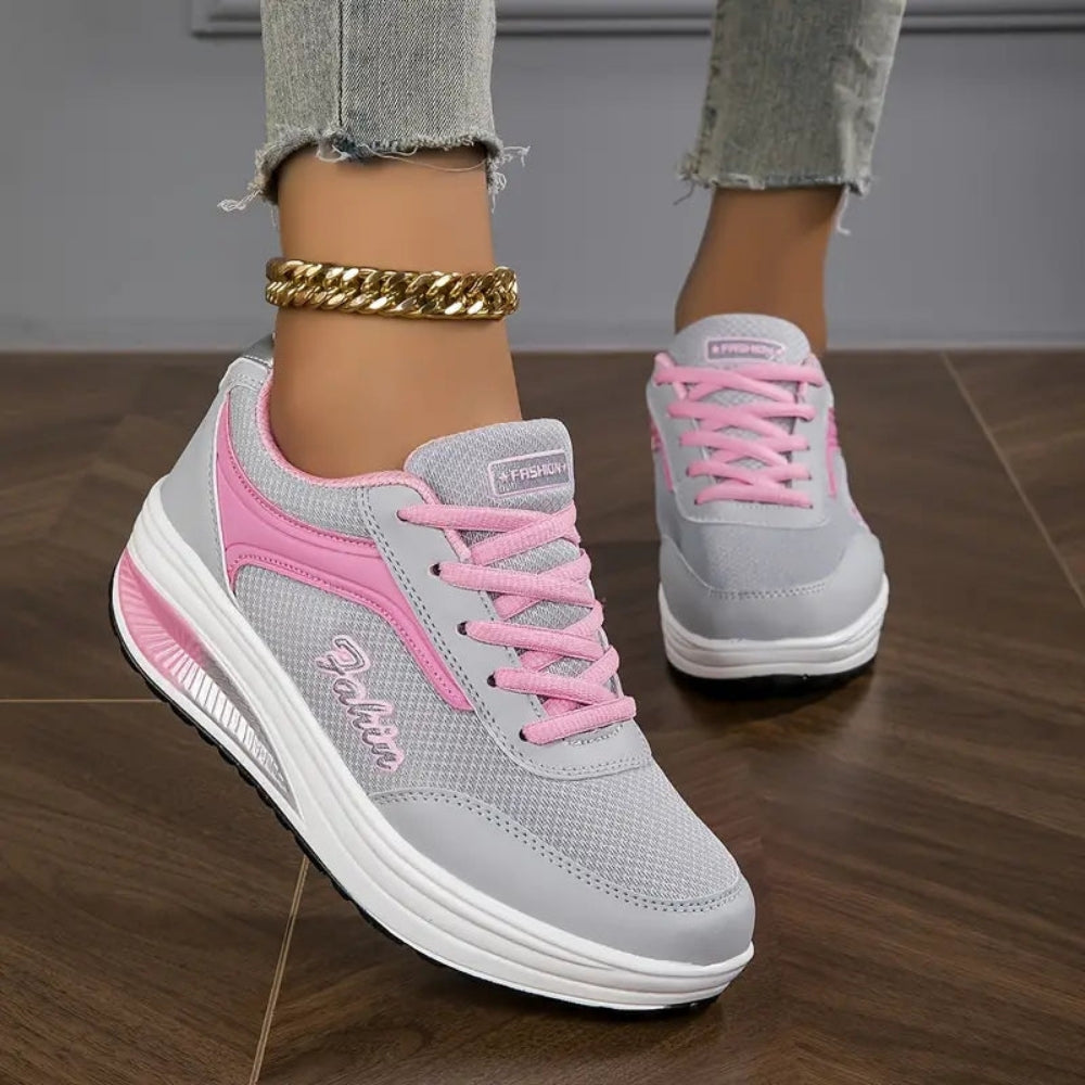 Damen Sneaker Low- Weite Sohle