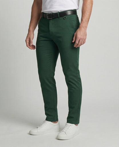 Herren Slim Fit Chinohose Bequem