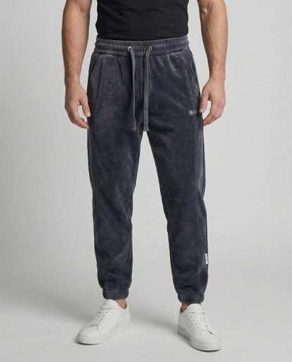 Herren Jogginghose Gerippt Slim Fit