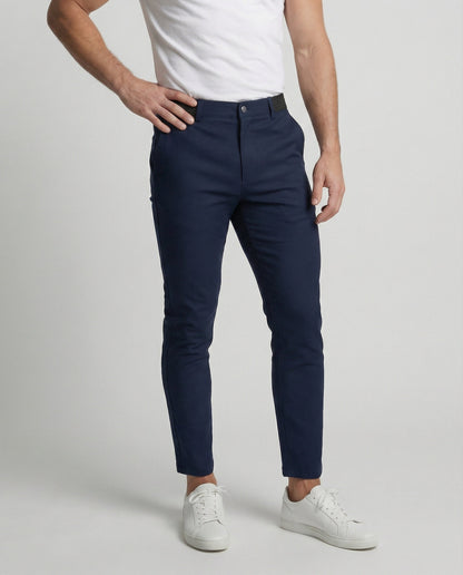 Herren Chino Hose Körpernah Geschnitten Slimfit - Norvielle