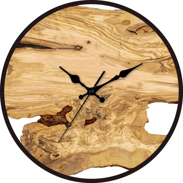 Klassische Wanduhr Transparent Glas