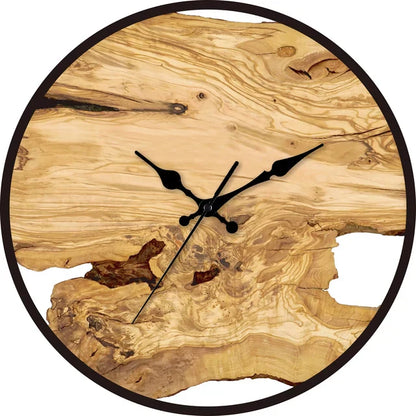 Klassische Wanduhr Transparent Glas