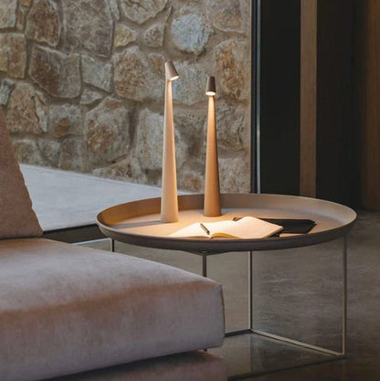 Kabellose LED Tischlampe Nordisch Minimalistisch