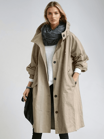 Damen Trenchcoat Wasserabweisend