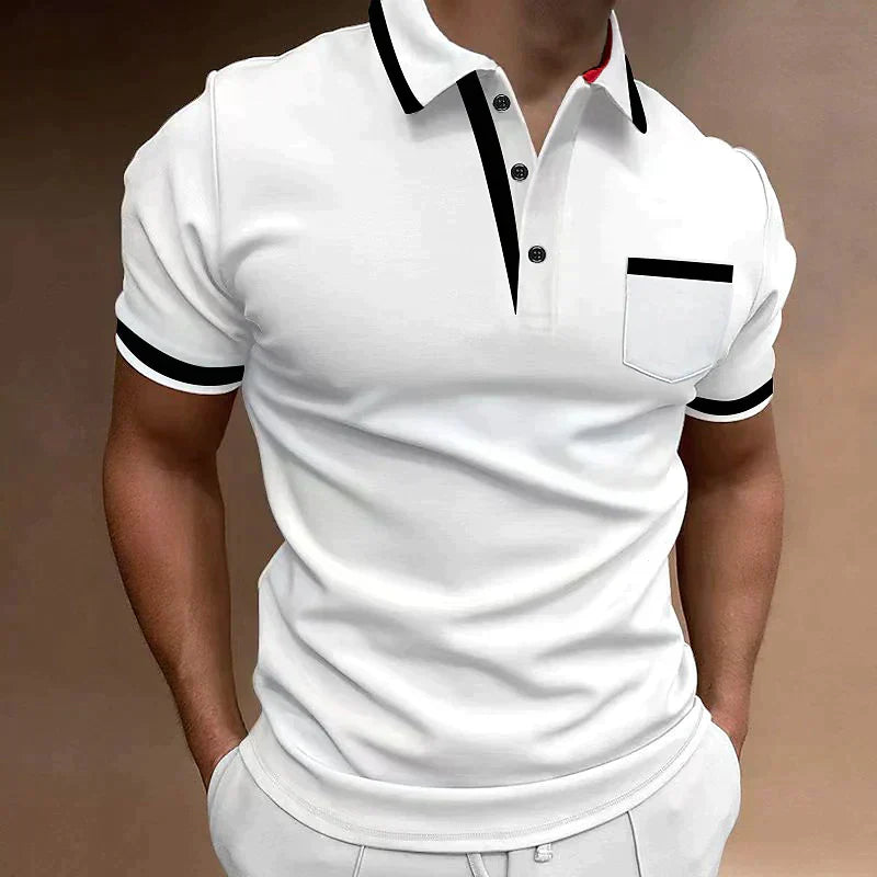 Herren Polo Shirt Elegantes Design Für Jeden Anlass - Norvielle