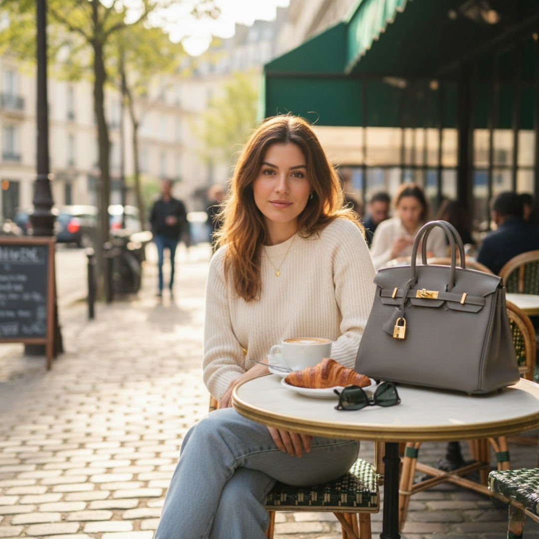 Frauen Handtasche Zeitloses Design Groß