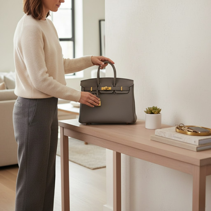 Frauen Handtasche Zeitloses Design Groß