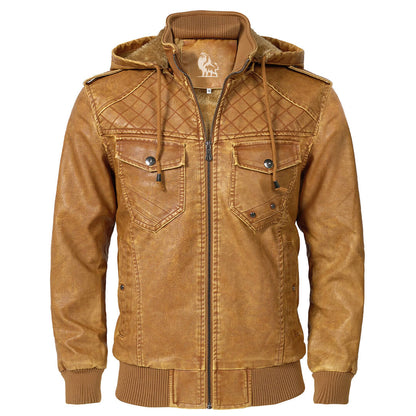 Lederjacke Damen Schwarz Ledermantel - Norvielle