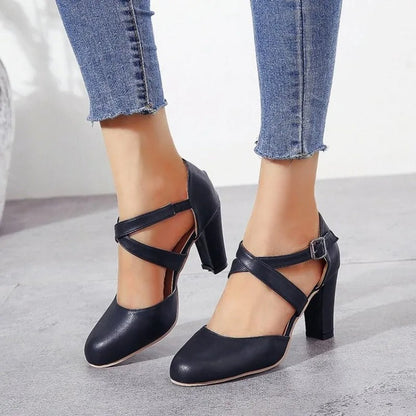 Norvielle Damen High Heels Elegantes Design