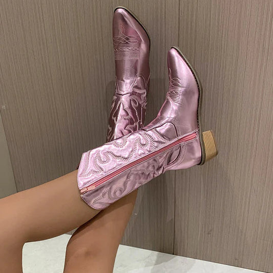 Norvielle Herren Cowboystiefel Hochwertig - Norvielle