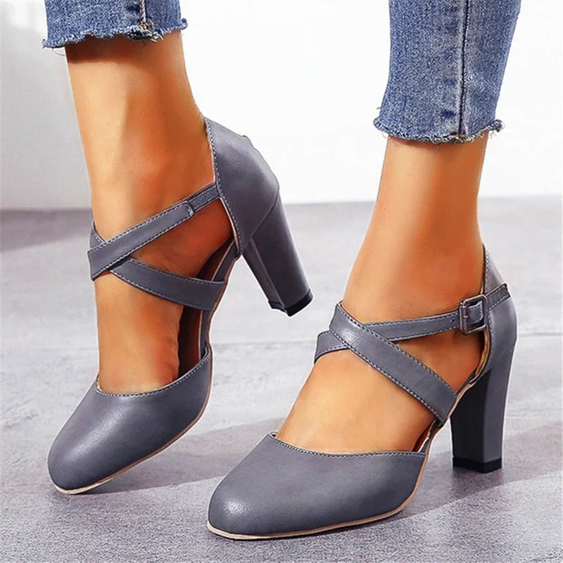 Norvielle Damen High Heels Elegantes Design