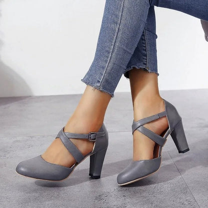 Norvielle Damen High Heels Elegantes Design