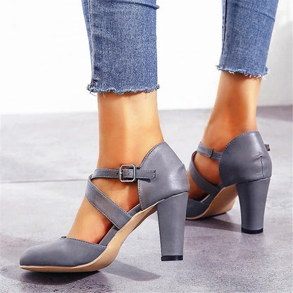Norvielle Damen High Heels Elegantes Design