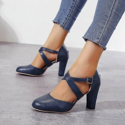 Norvielle Damen High Heels Elegantes Design
