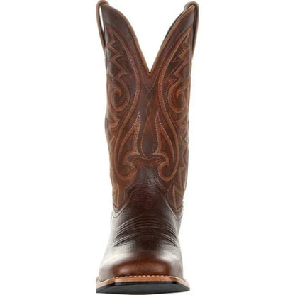 Herren Cowboy-Stiefel Westernstil Leder
